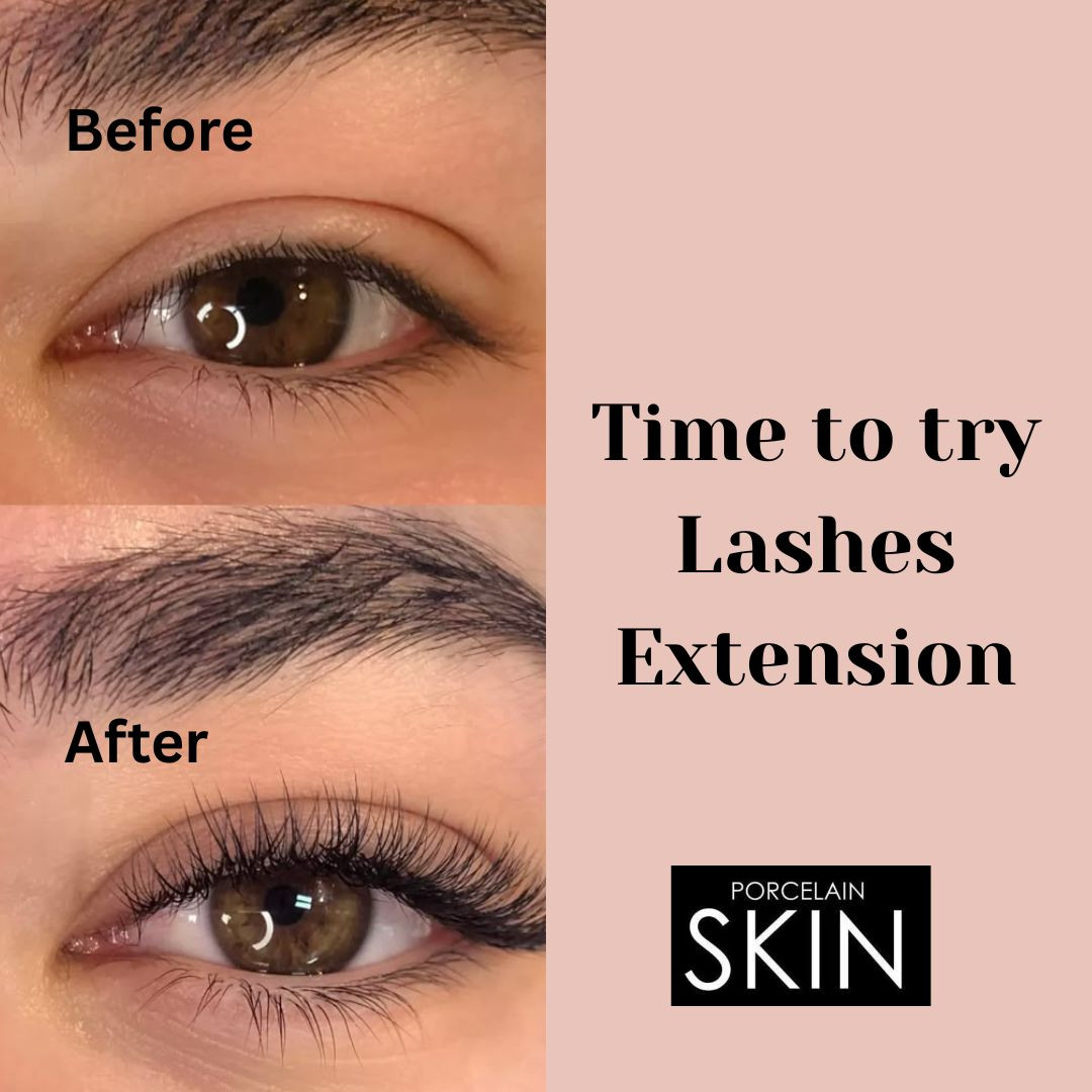 Porcelain Skin before and after result